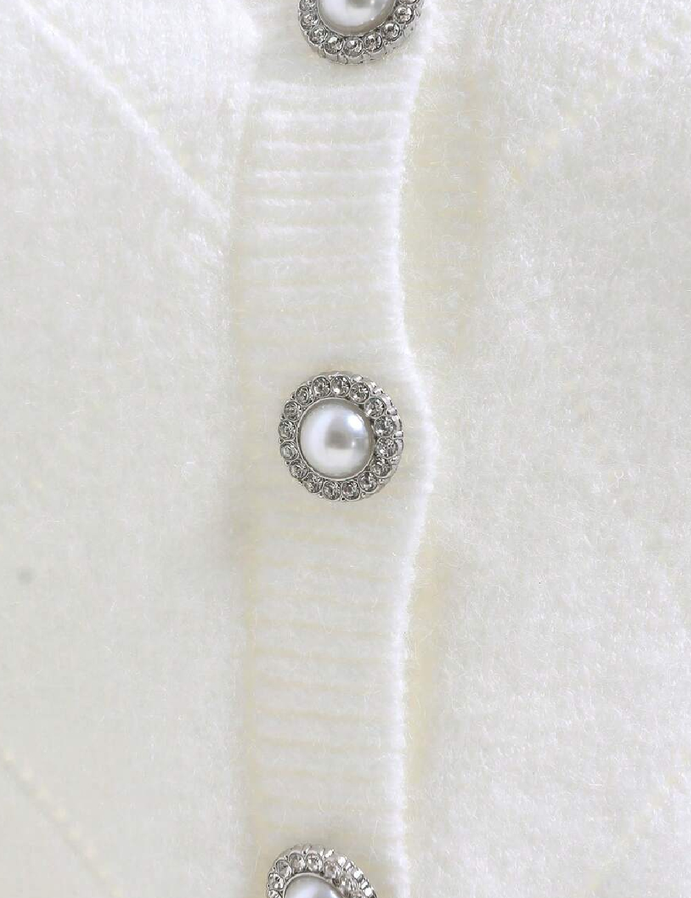 Cardigan SHEIN, alb - 1 | YEO