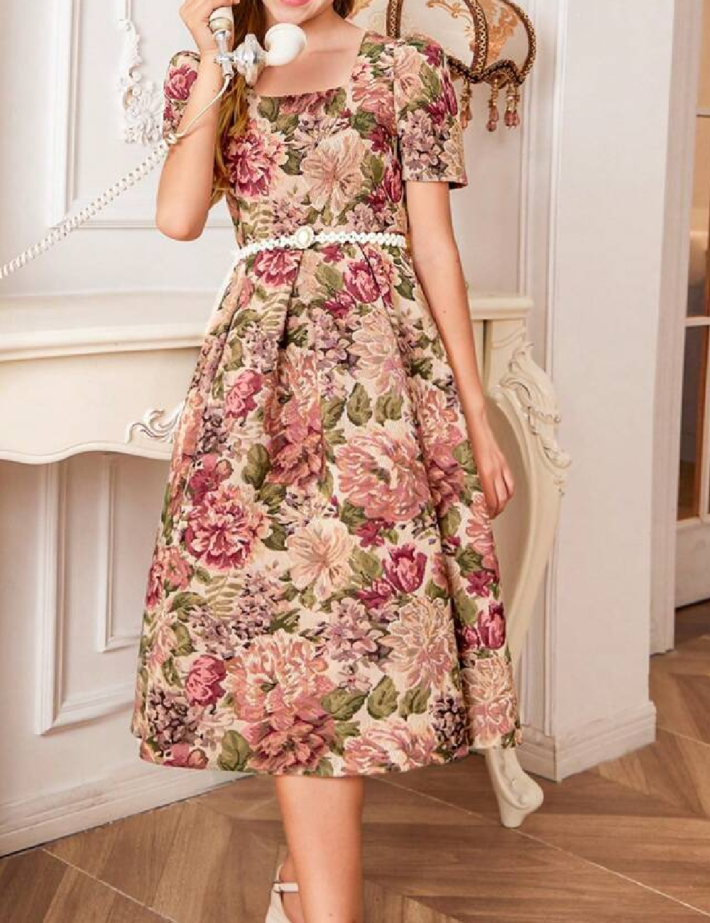 Rochie Shein Kids, floral print