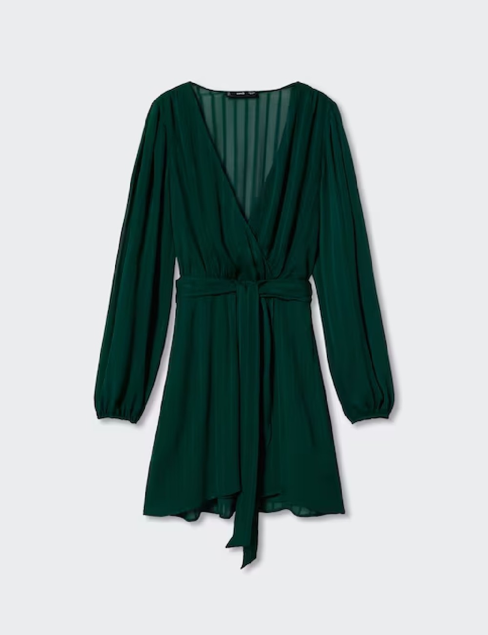 Rochie scurta Mango Violeta, verde - 1 | YEO