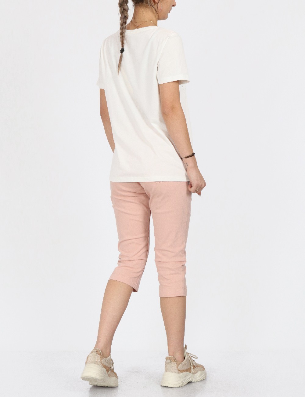 Tricou Cream, alb - 1 | YEO