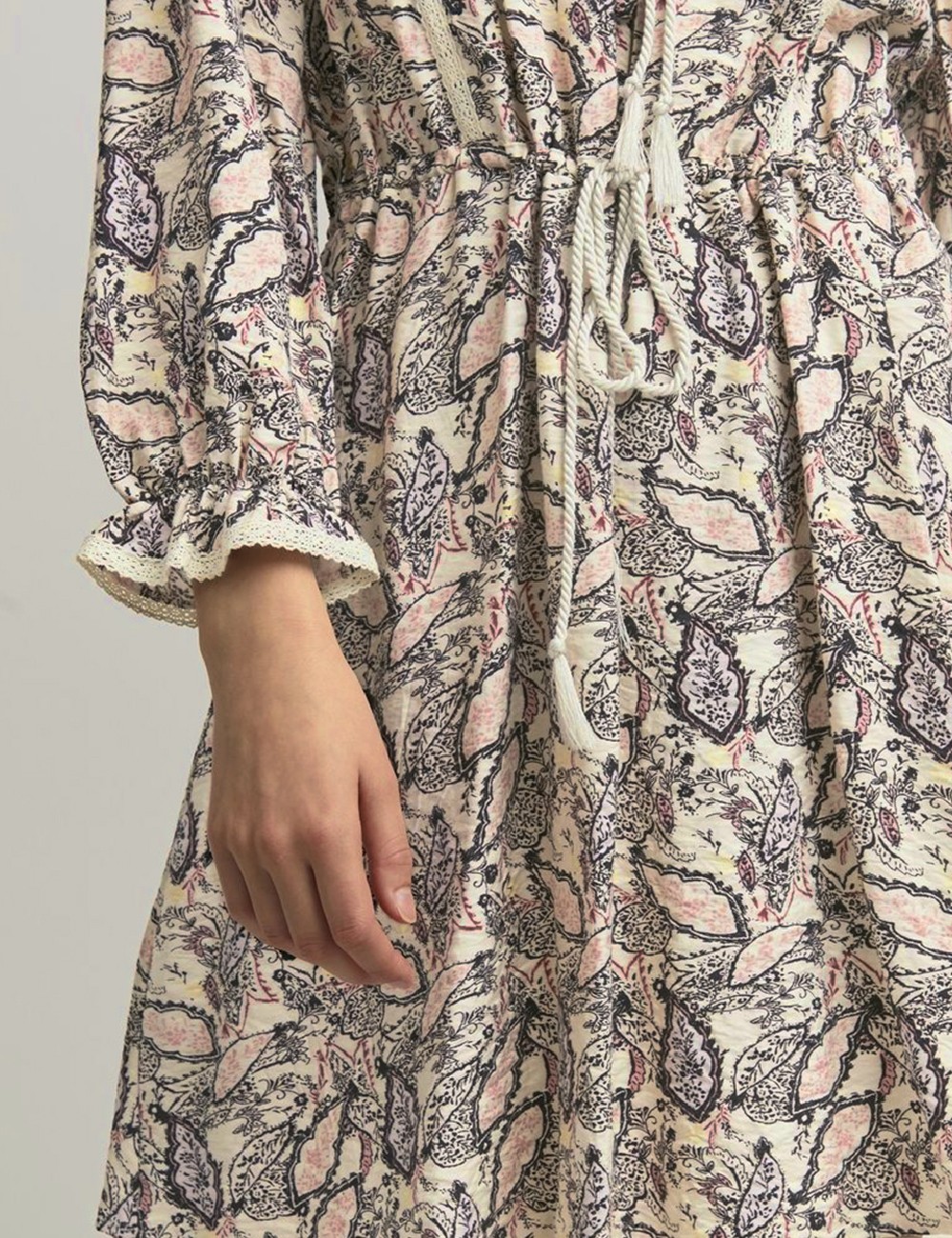 Rochie scurta Atelier Reve, crem - 1 | YEO