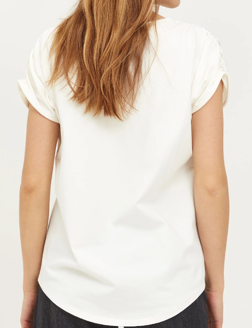 Tricou Pulz, alb - 1 | YEO