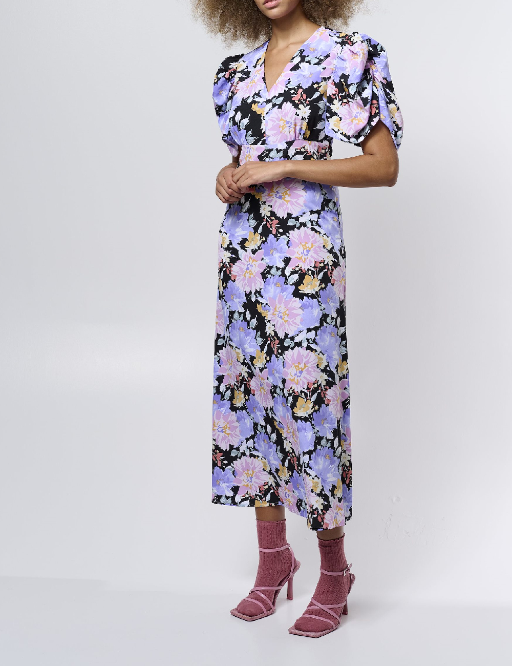 Rochie medie Ichi, floral print - 1 | YEO