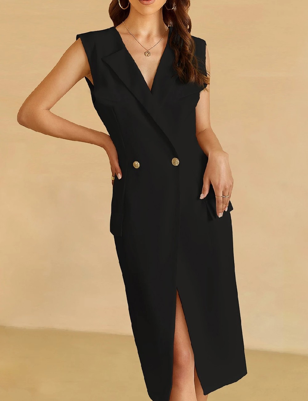 Rochie medie Unique21, negru - 1 | YEO