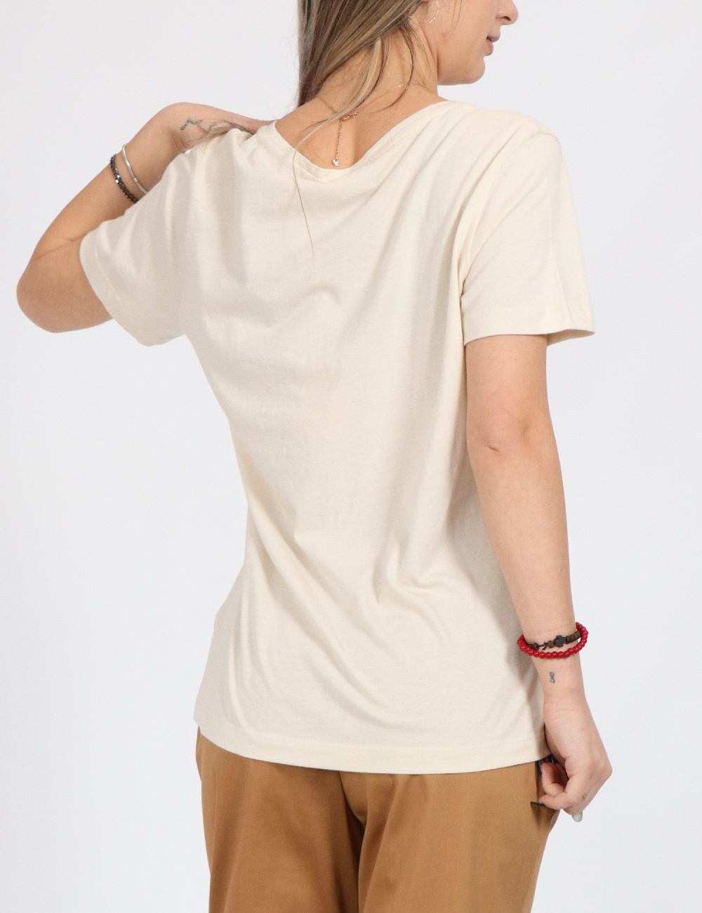 Tricou Cream, crem - 1 | YEO