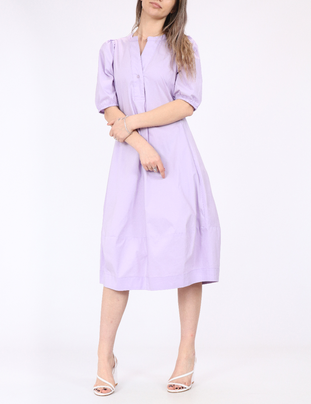 Rochie medie Culture, lila
