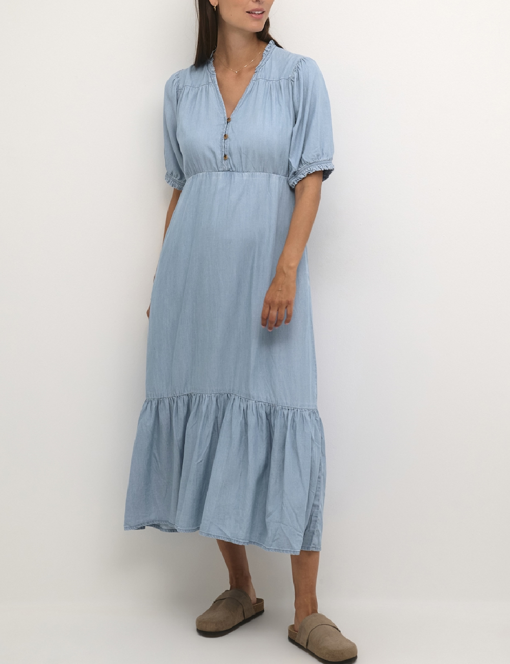 Rochie medie Culture, albastru