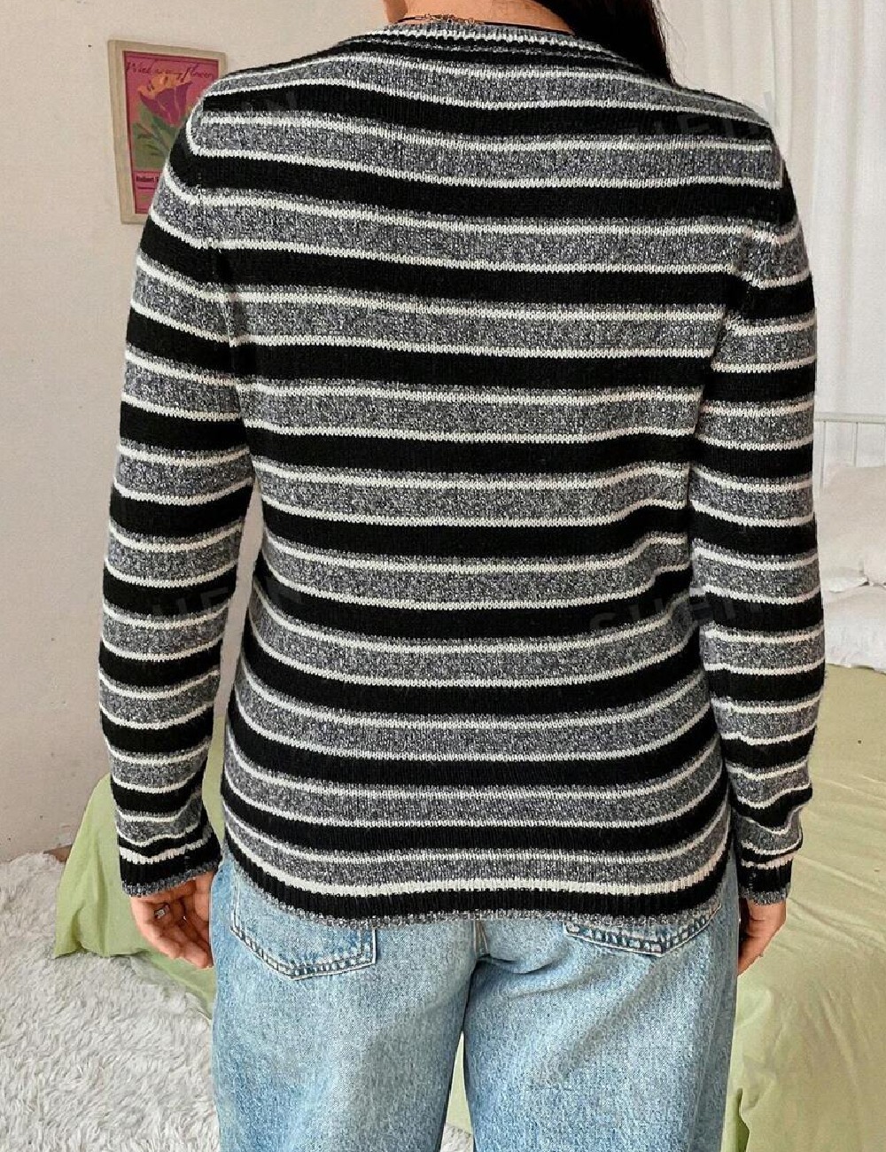 Bluza SHEIN CURVE, gri - 1 | YEO