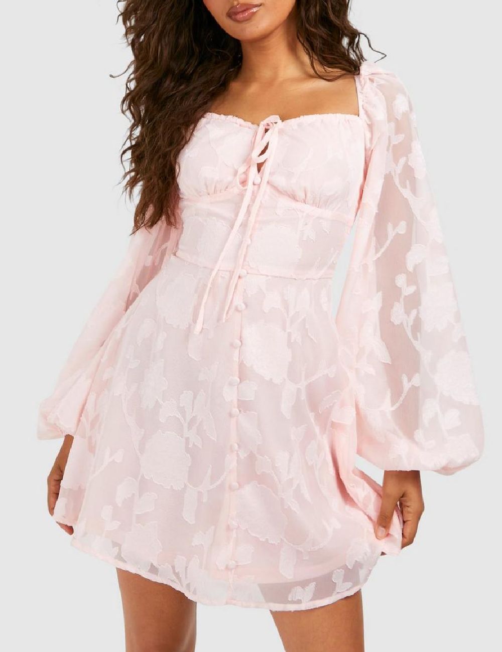 Rochie scurta Boohoo, roz