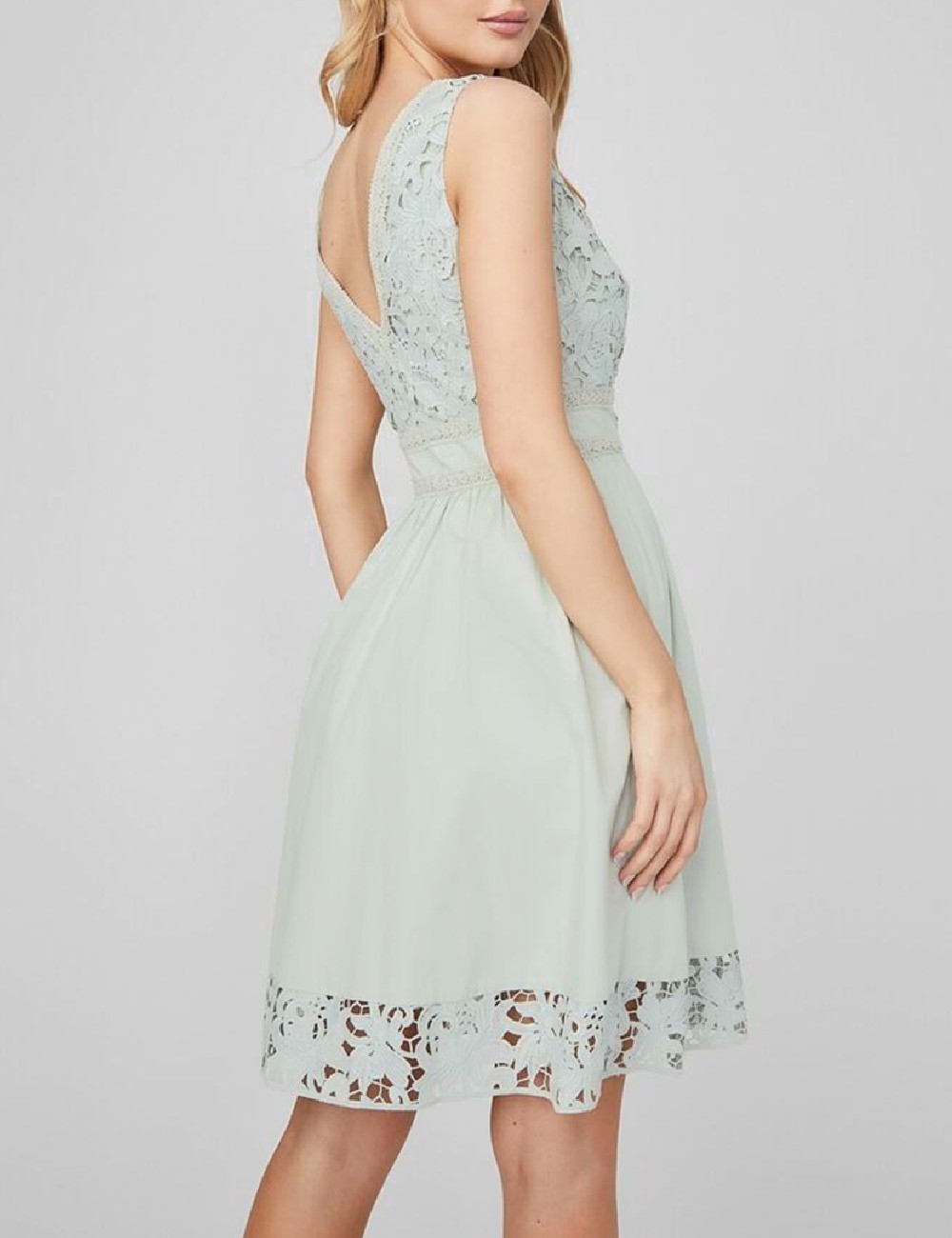 Rochie scurta Guess, verde - 1 | YEO