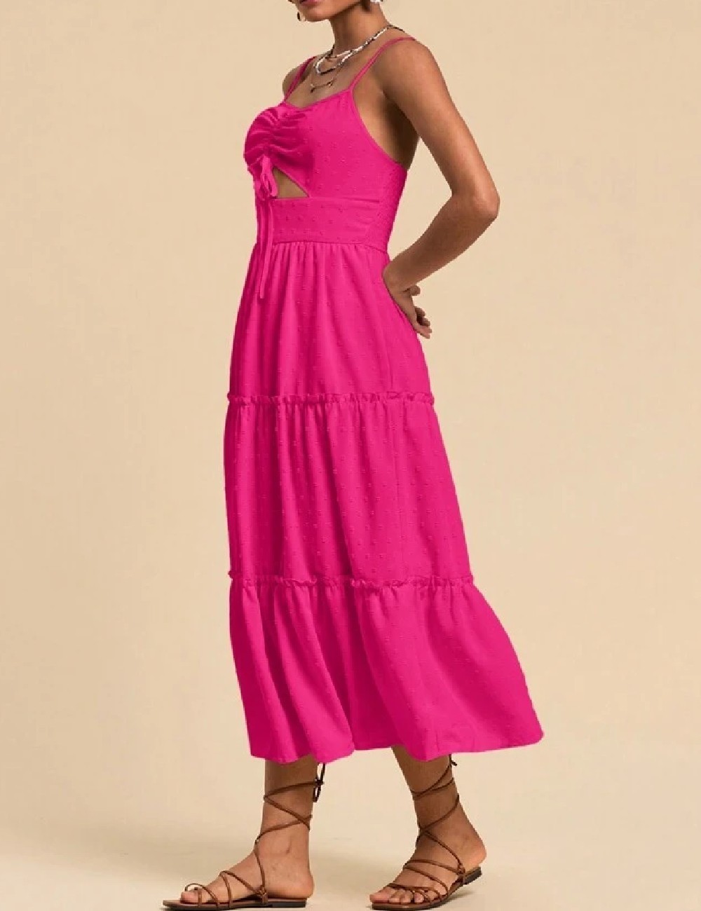 Rochie medie SHEIN, roz - 1 | YEO