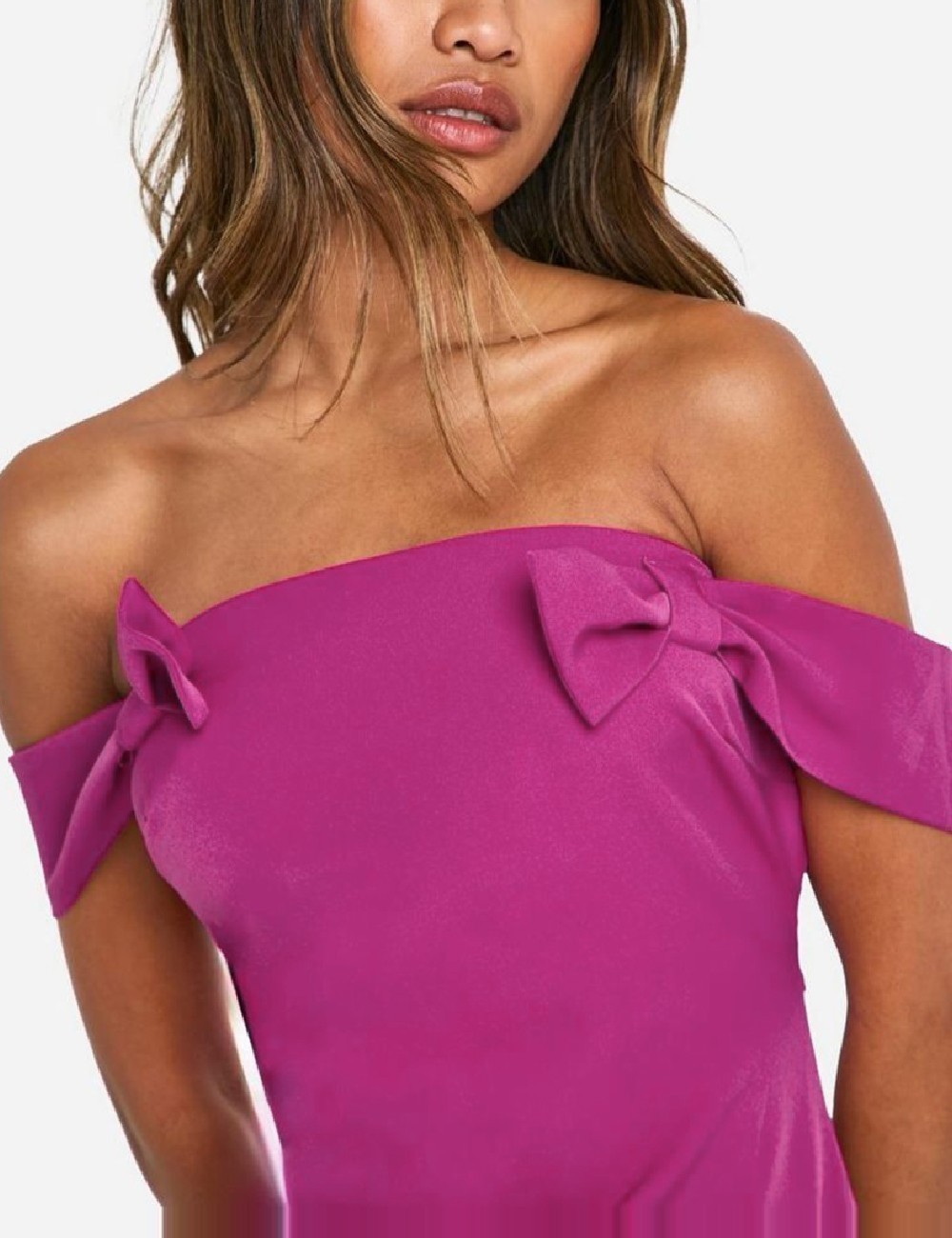 Rochie scurta Boohoo, magenta - 1 | YEO