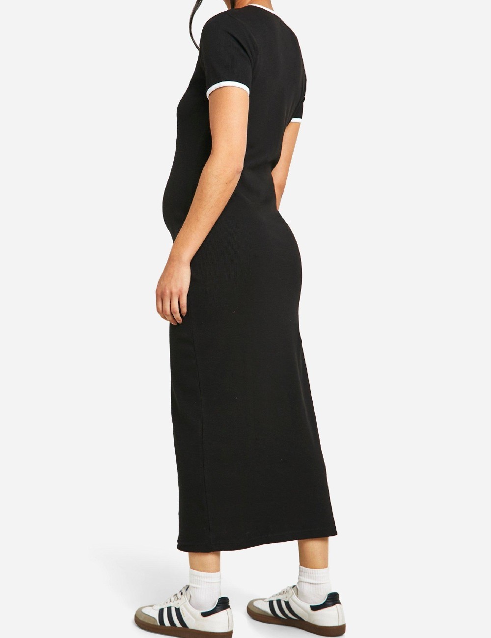 Rochie medie Boohoo maternity, negru - 1 | YEO