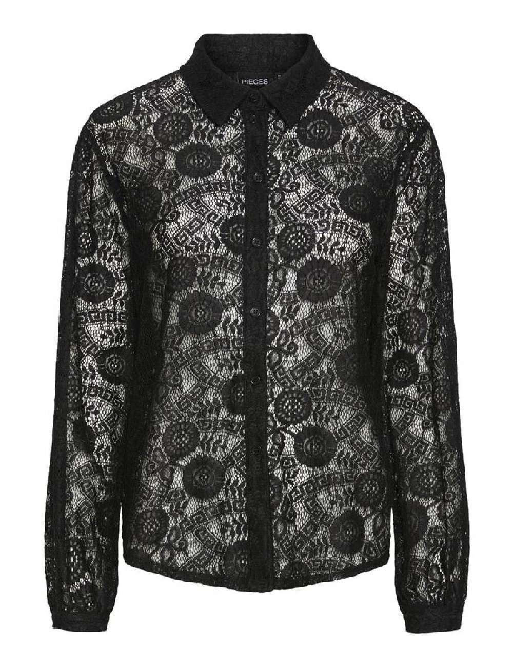 Camasa Pieces, negru - 1 | YEO