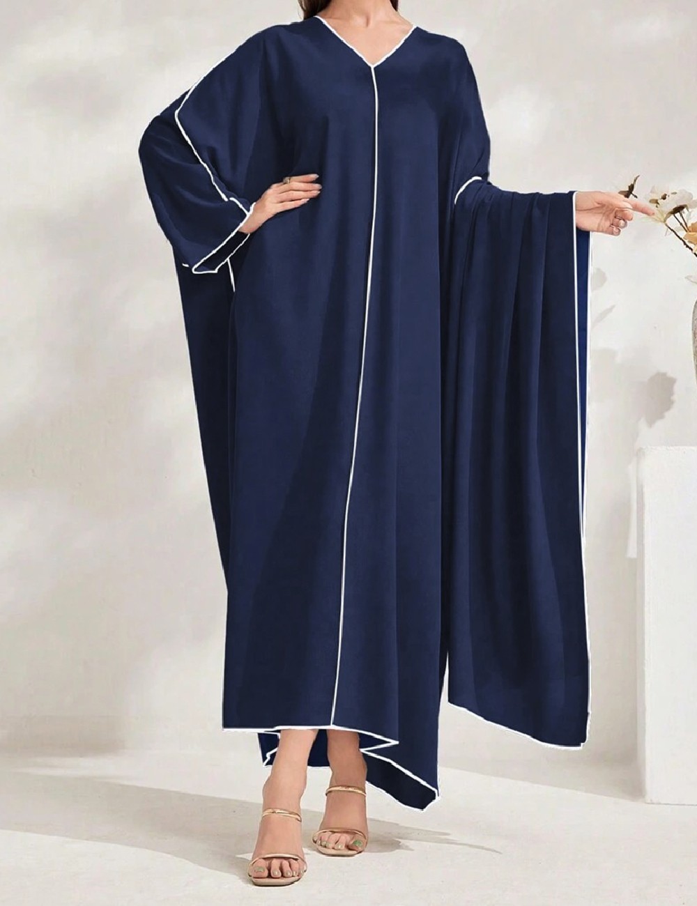 Rochie lunga SHEIN, bleumarin - 1 | YEO