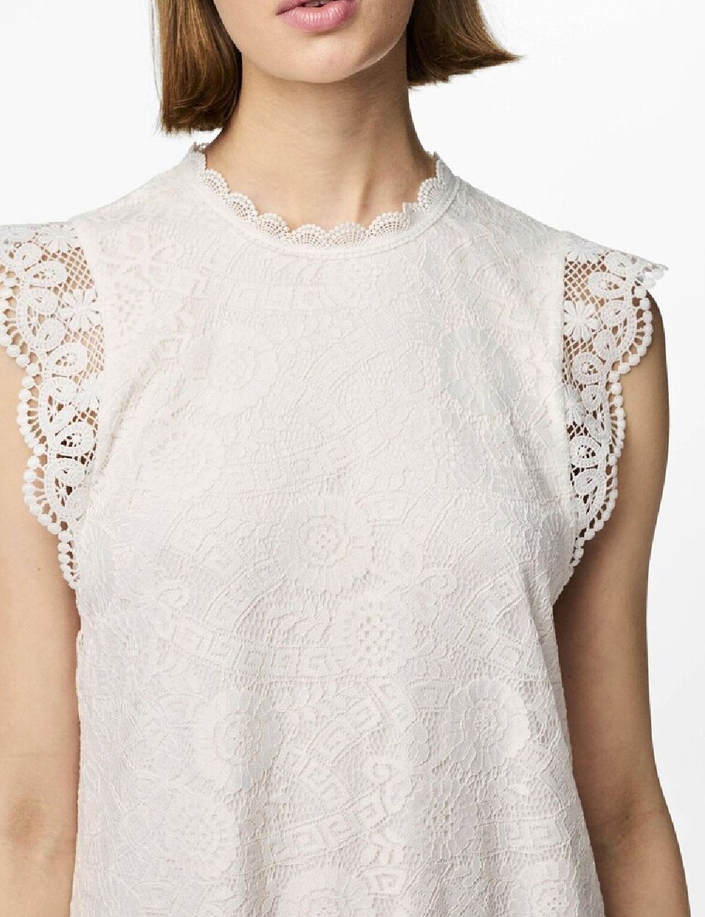 Rochie scurta SHEIN, alb - 1 | YEO