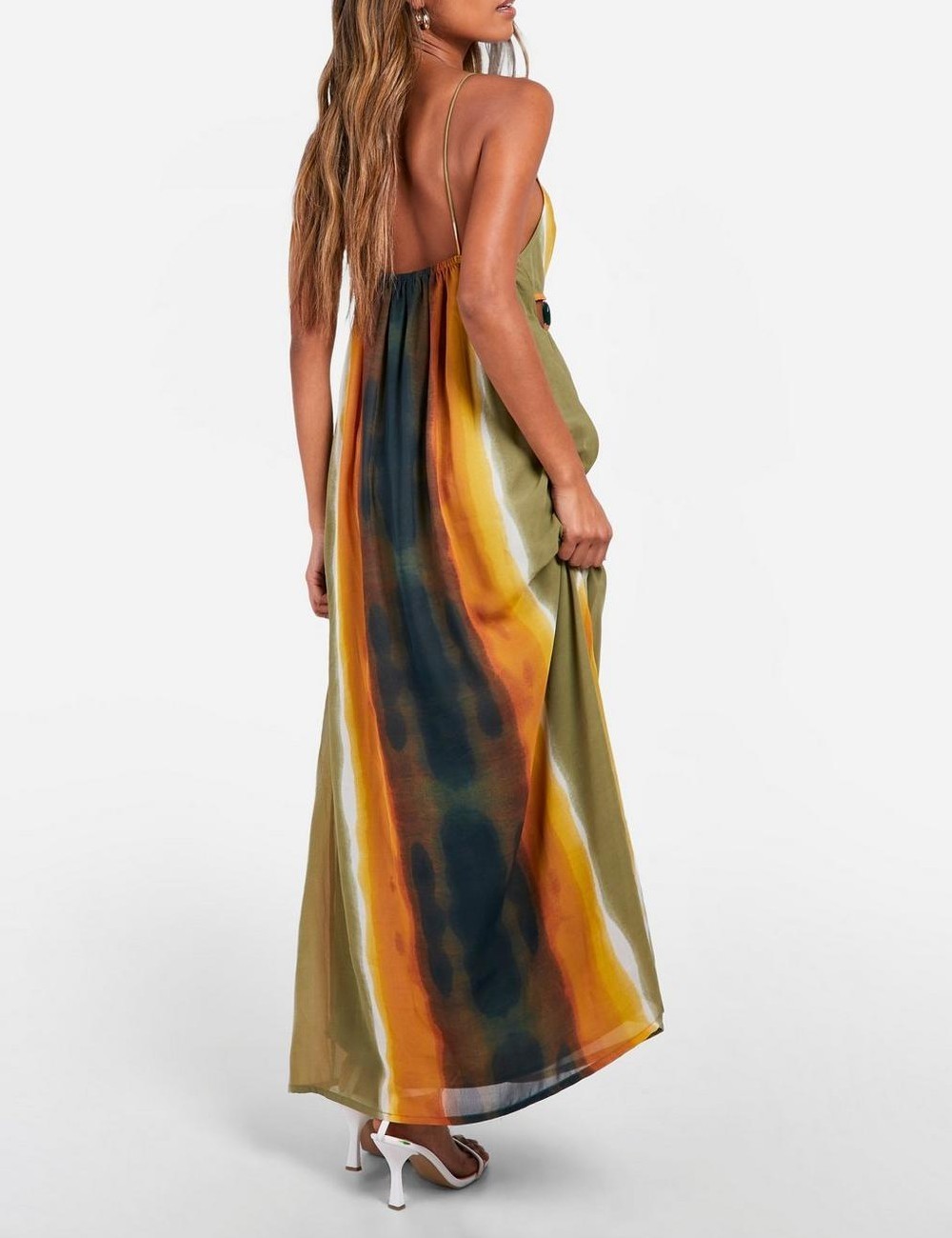 Rochie lunga Boohoo, mix culori - 1 | YEO