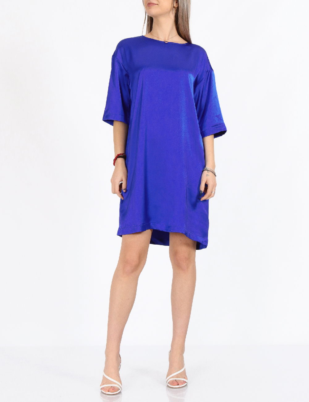 Rochie scurta Only, albastru
