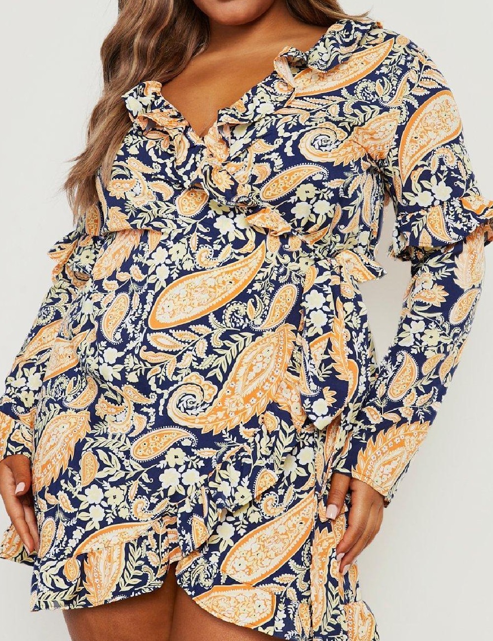 Rochie scurta Boohoo Plus Size, mix culori - 1 | YEO