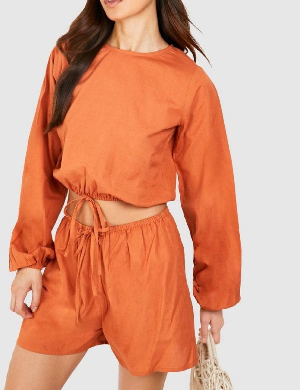 Compleu Boohoo, caramiziu - 1 | YEO