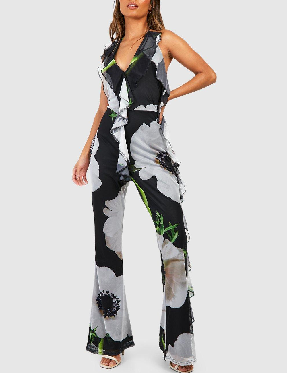 Salopeta Boohoo, negru
