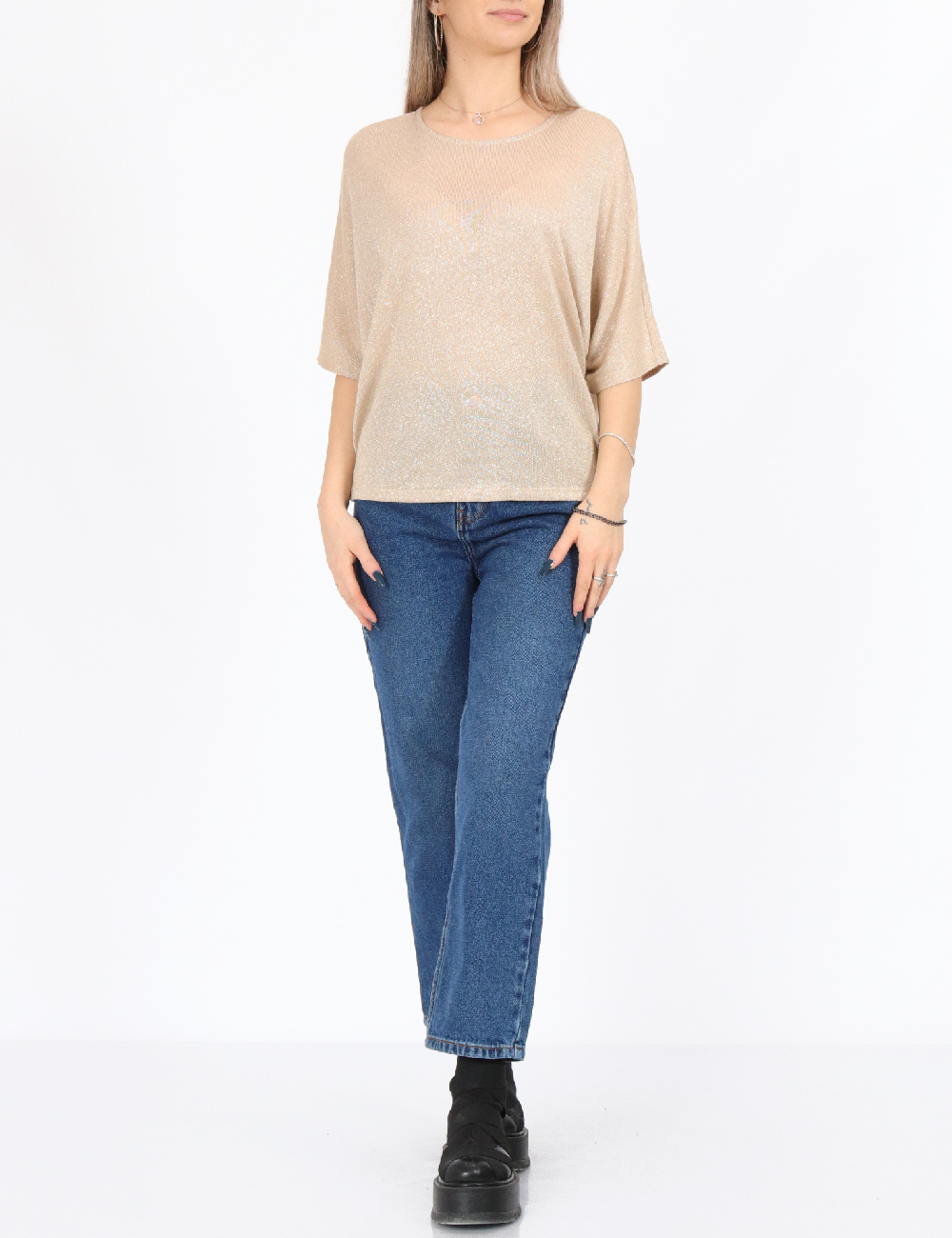 Bluza Only, crem