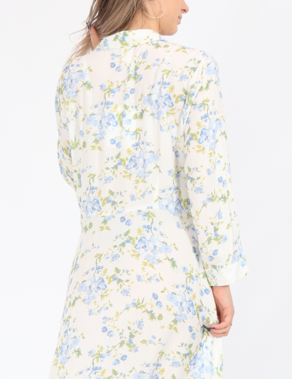 Rochie lunga Y.A.S, alb - 1 | YEO