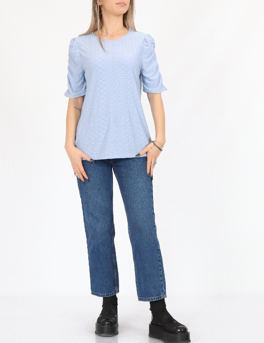 Bluza Only, bleu