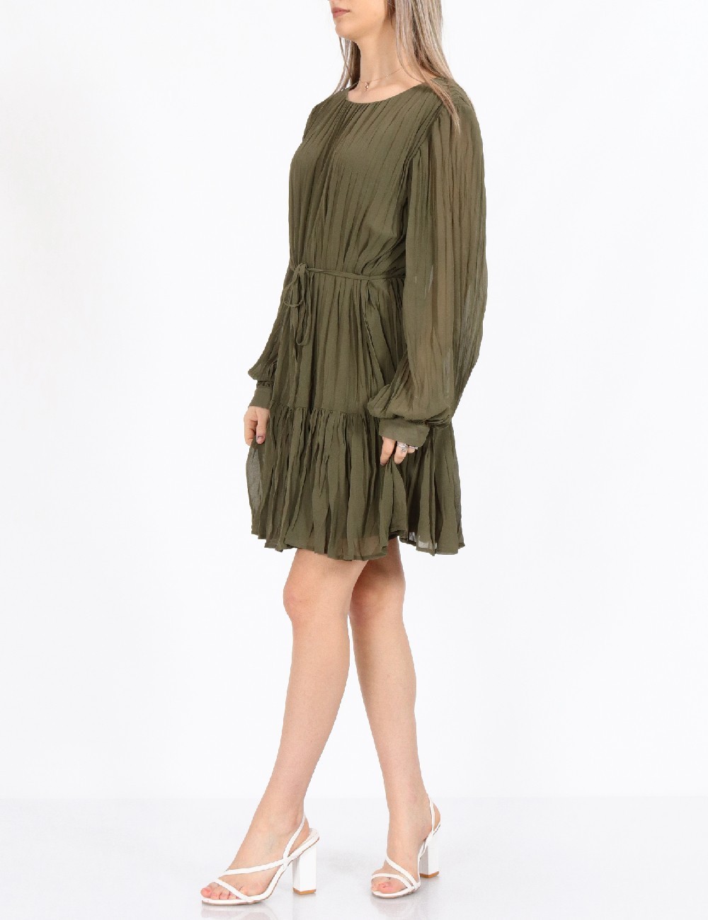 Rochie scurta Only, verde - 1 | YEO