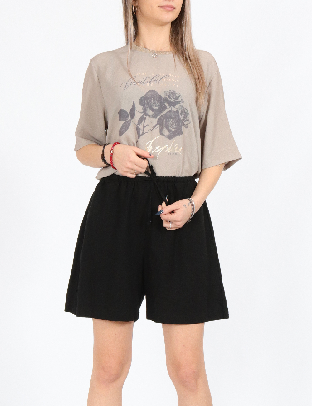 Pantaloni scurti Jack&Jones, negru