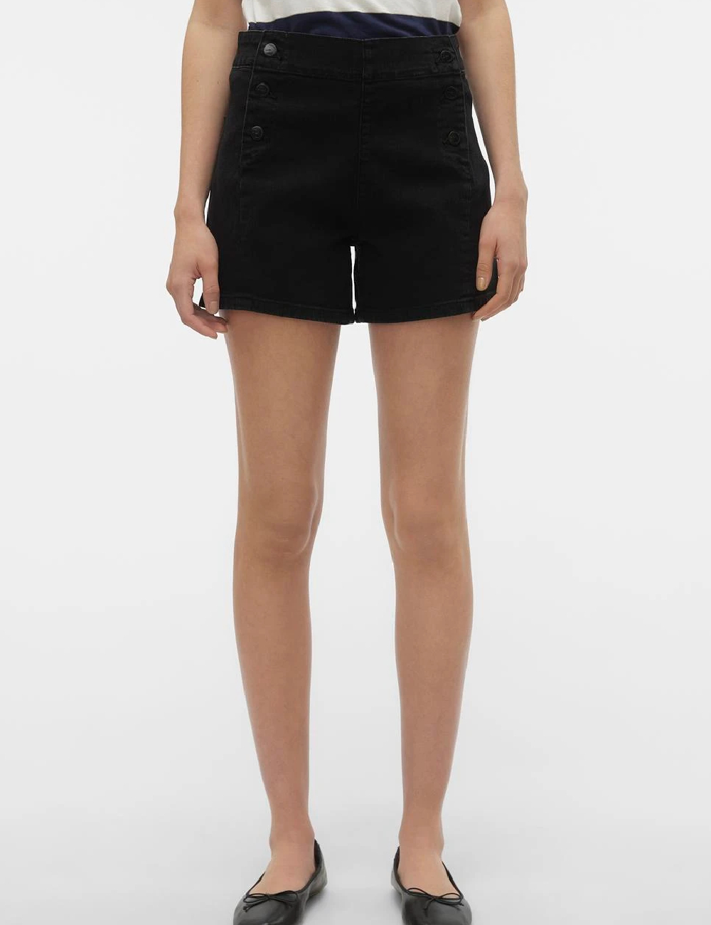 Pantaloni scurti Vero Moda, negru