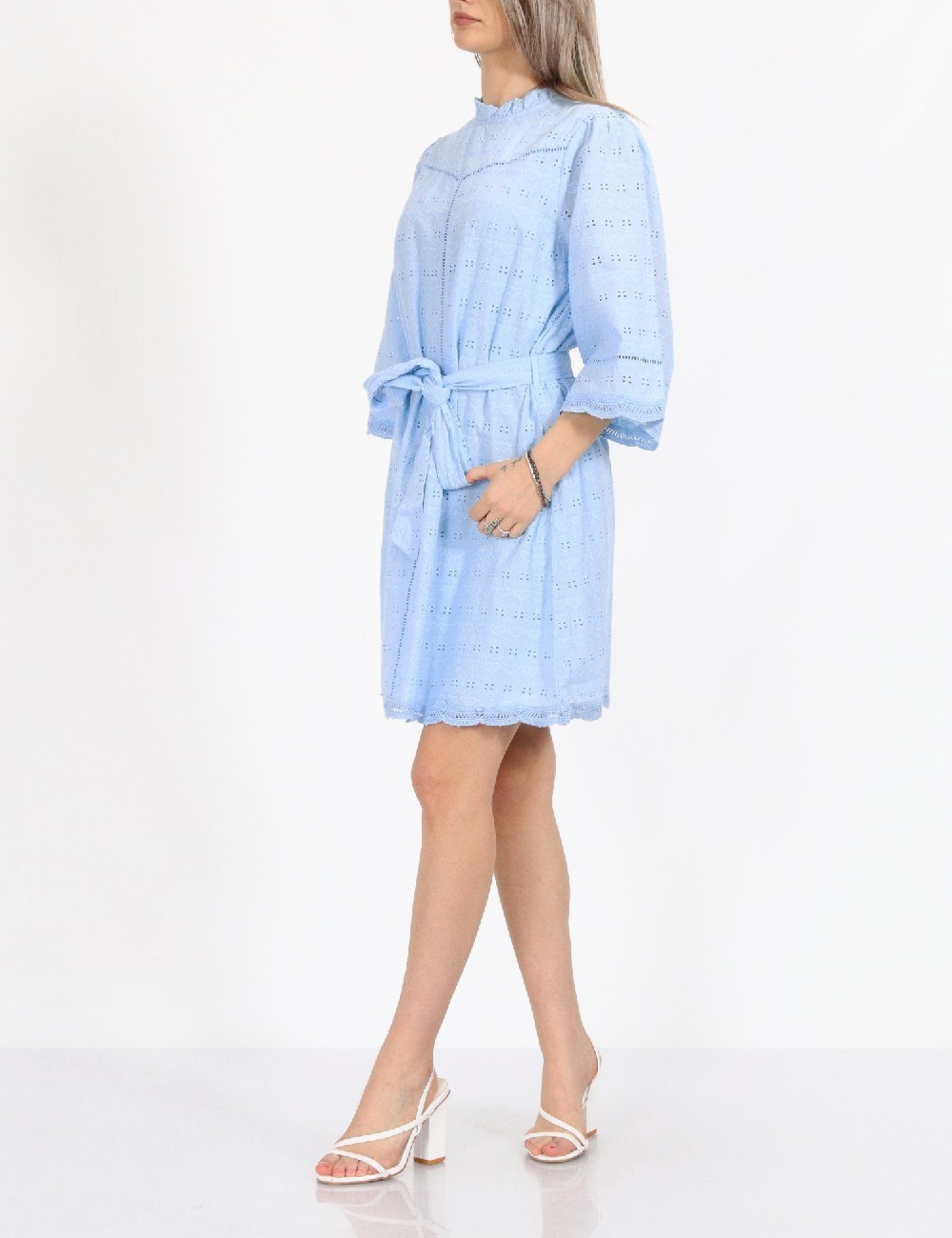 Rochie scurta Y.A.S, albastru - 1 | YEO