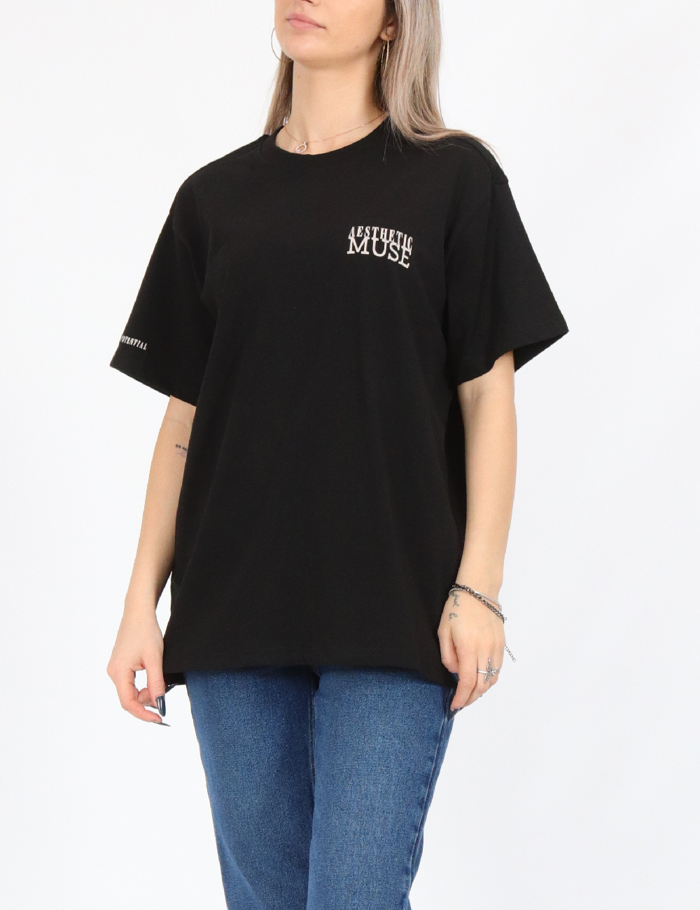 Tricou Only, negru