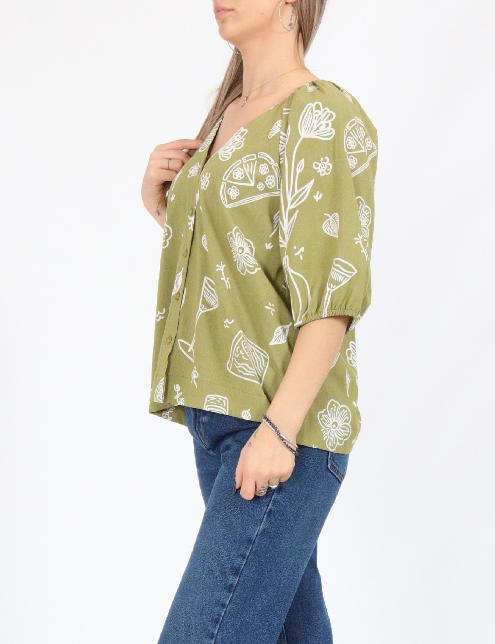 Camasa Object, verde - 1 | YEO