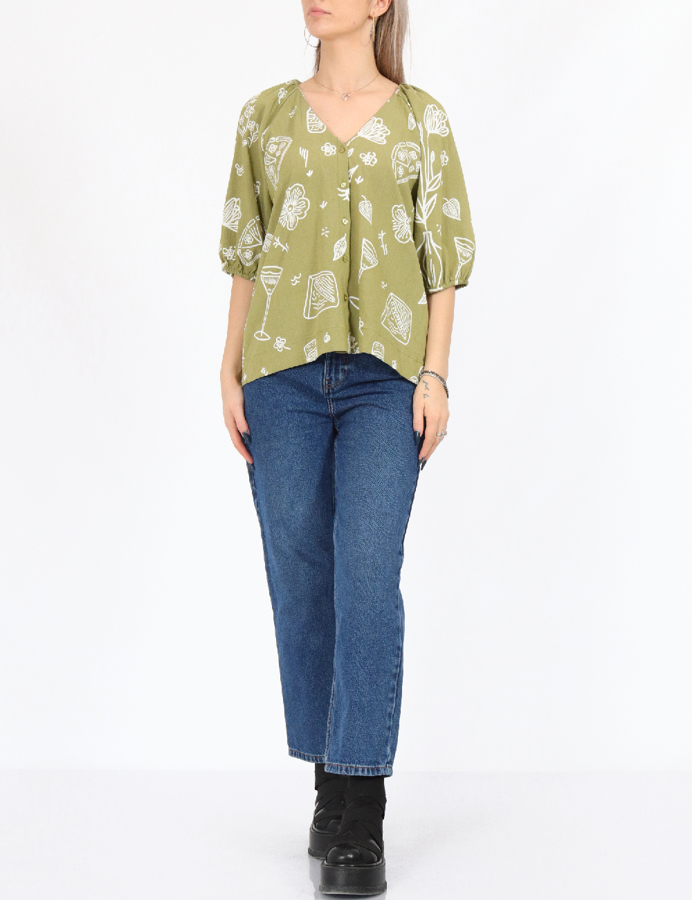 Camasa Object, verde