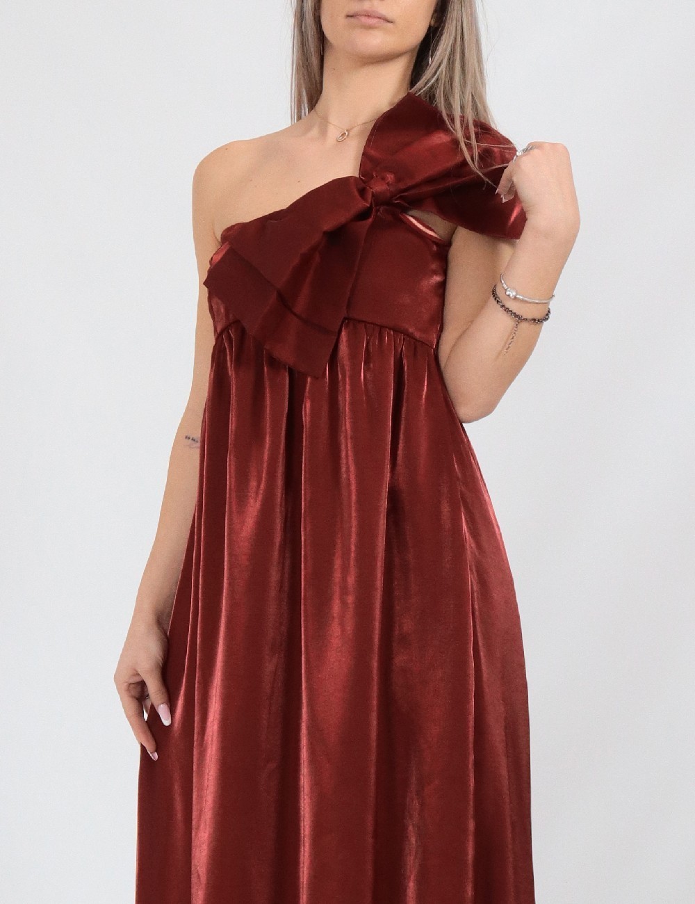 Rochie lunga Vero Moda, rosu - 1 | YEO