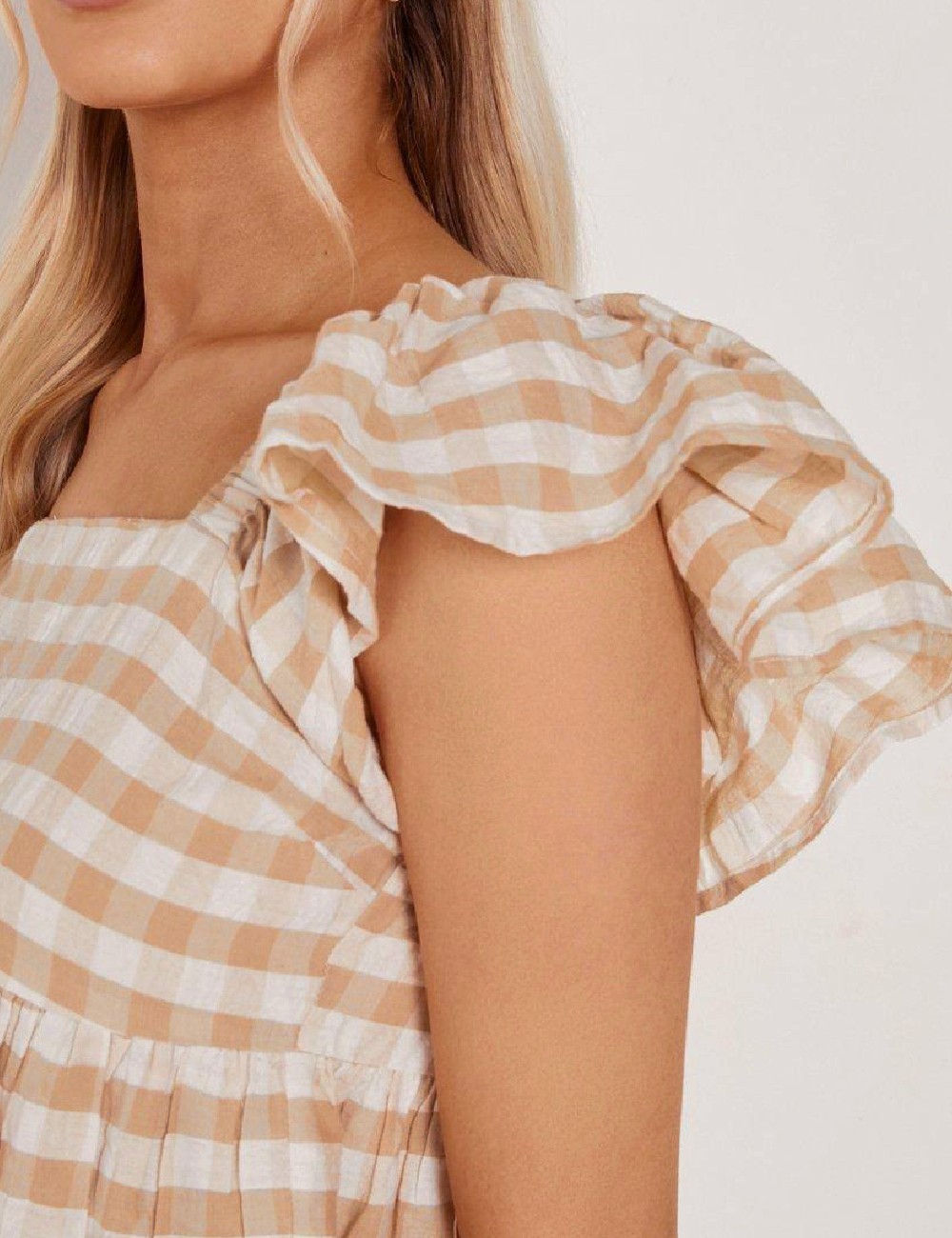 Boohoo Bluza, maro deschis