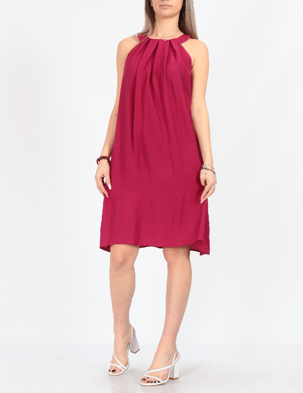 Rochie scurta Vero Moda, roz