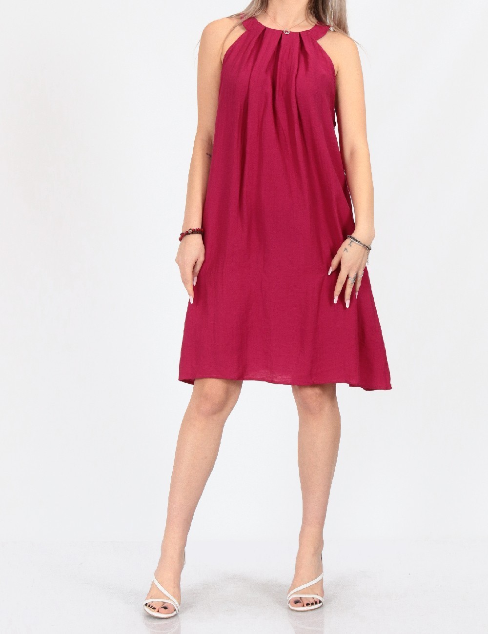 Rochie scurta Vero Moda, roz - 1 | YEO