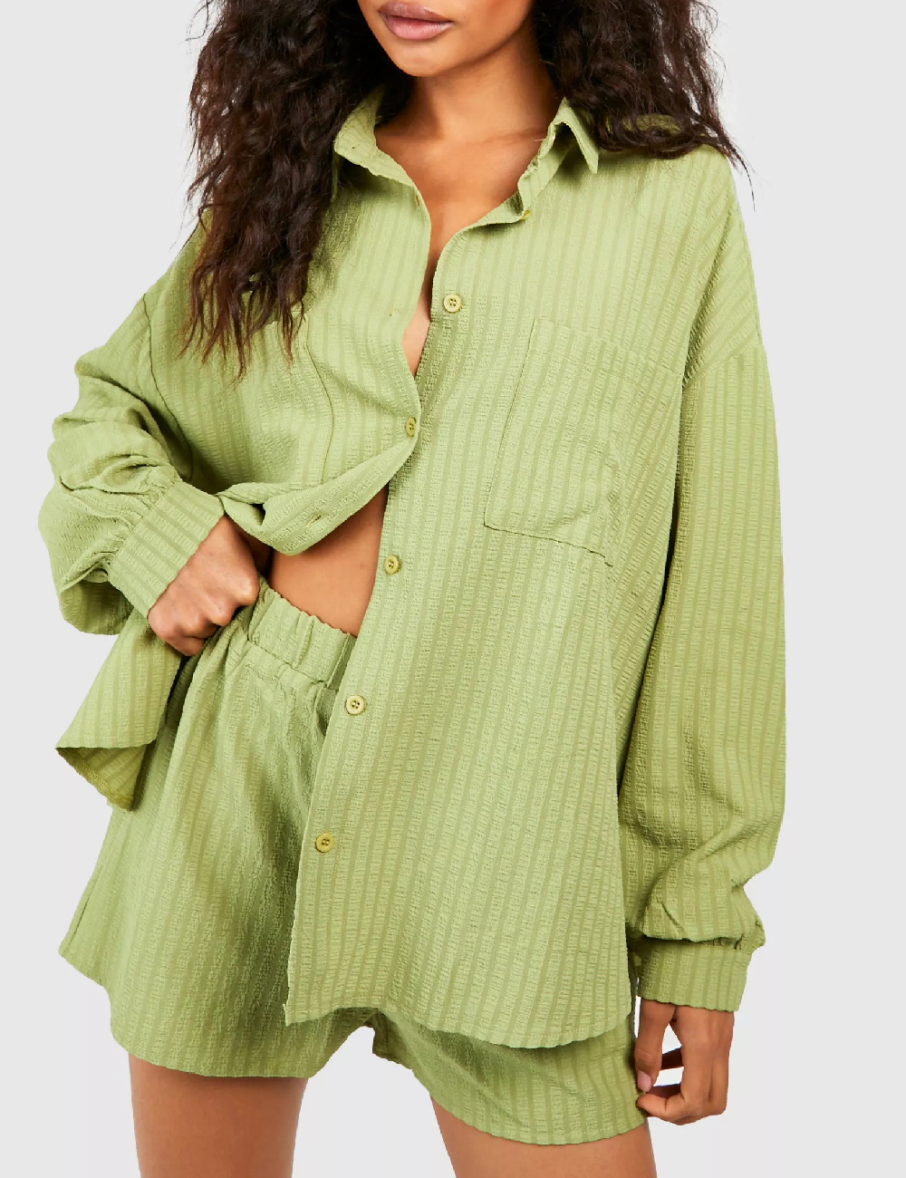 Compleu Boohoo, verde