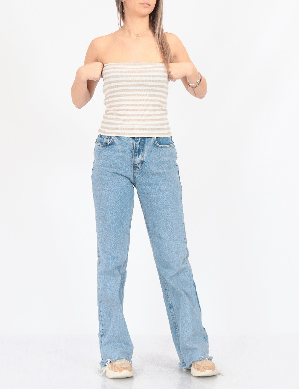 Top Vero Moda, bej - 1 | YEO