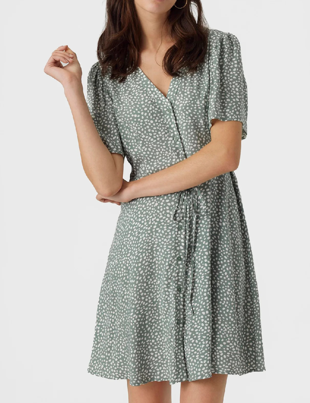 Rochie scurta Vero Moda, verde