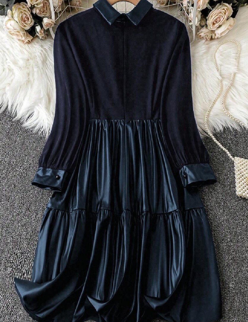 Rochie medie SHEIN, albastru - 1 | YEO