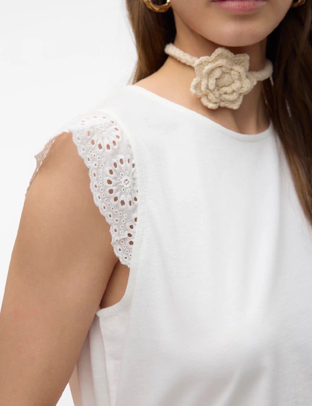 Tricou Vero Moda, alb - 1 | YEO