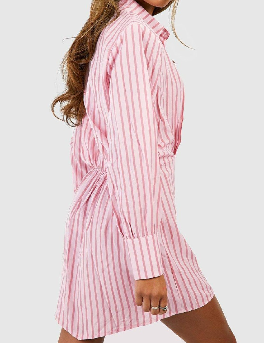 Rochie scurta Boohoo, roz - 1 | YEO