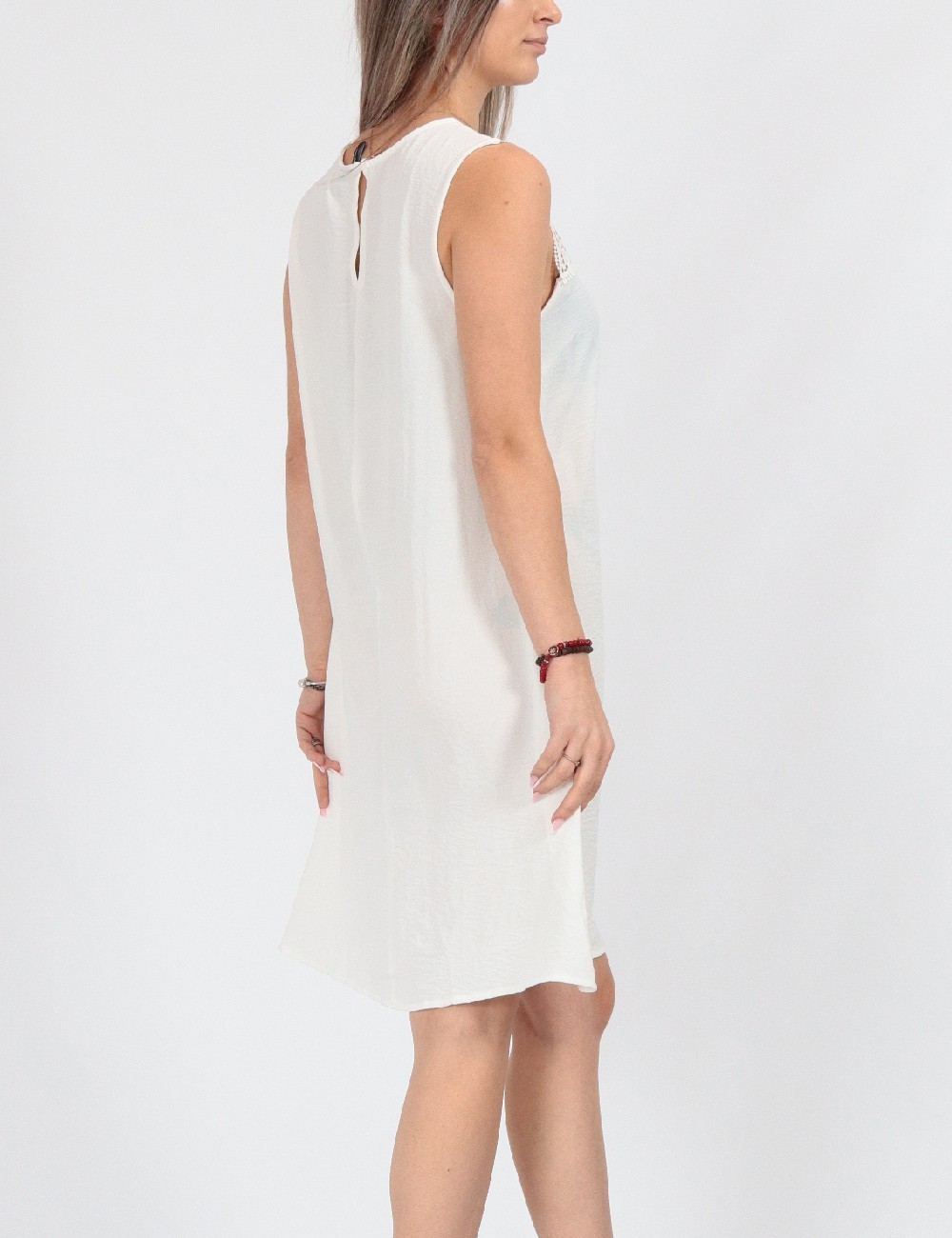 Rochie scurta Vero Moda, alb - 1 | YEO