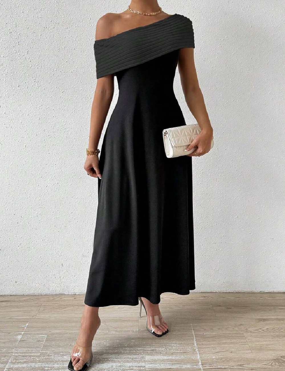 Rochie lunga SHEIN, negru - 1 | YEO