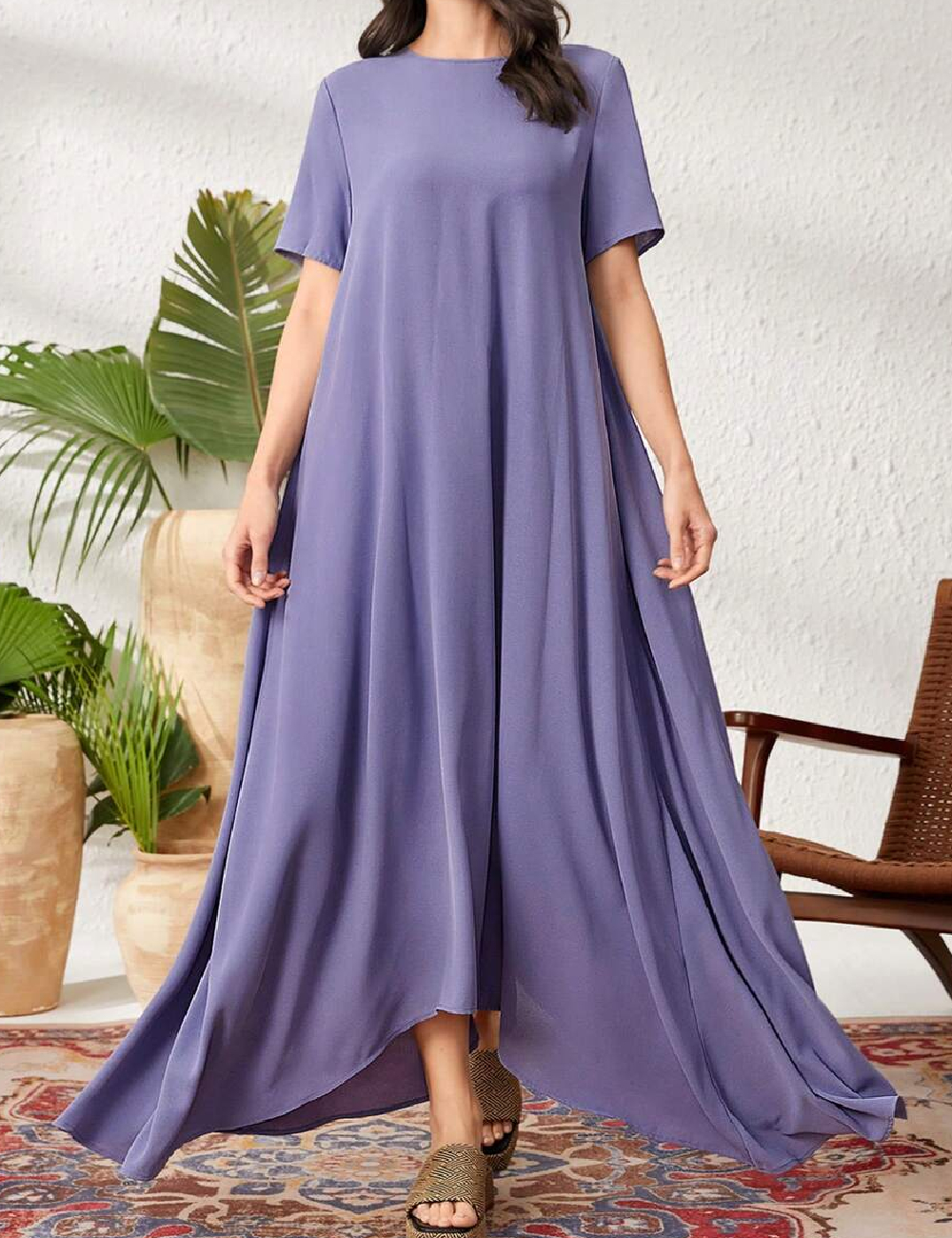 Rochie lunga SHEIN, mov