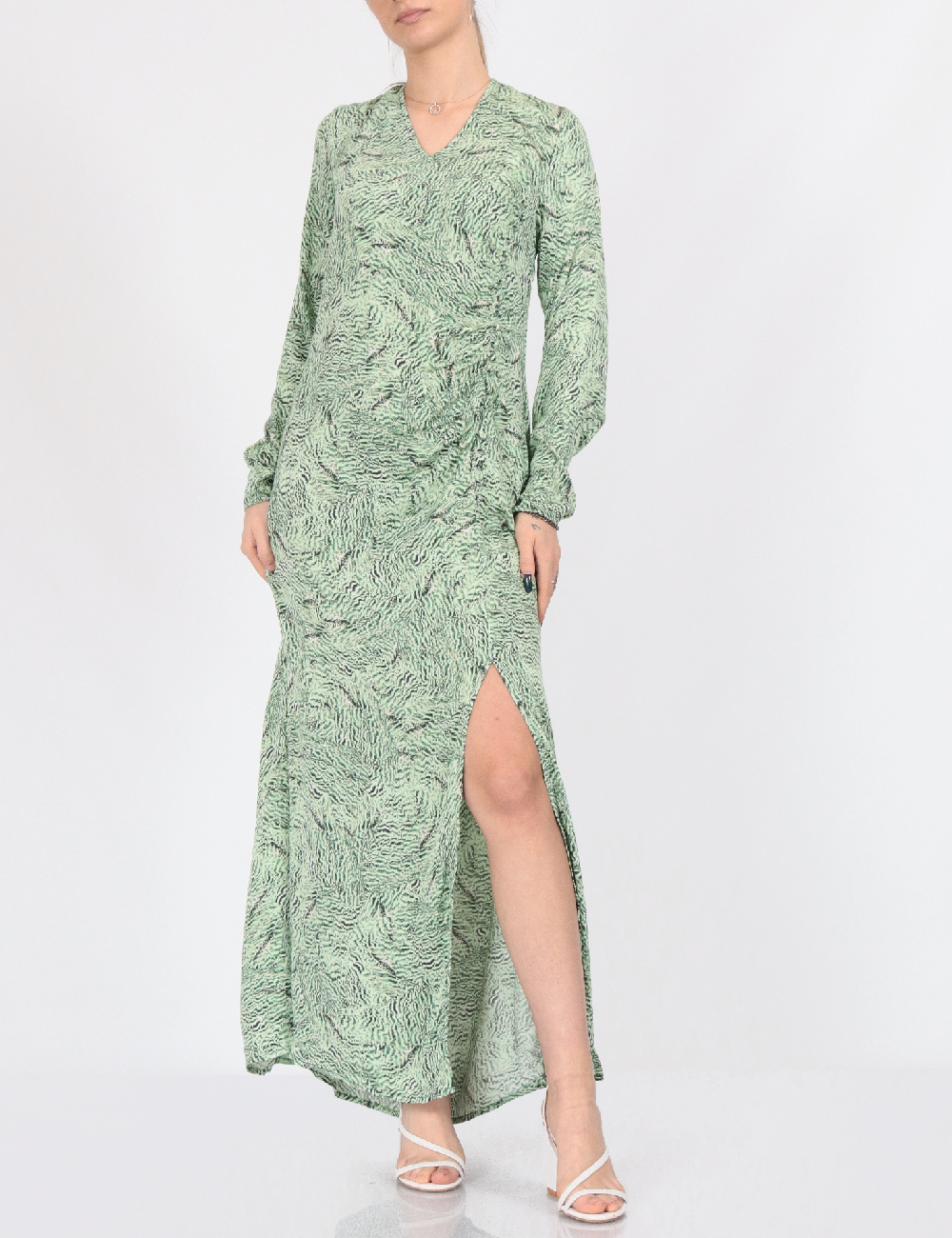 Rochie lunga Vero Moda, verde