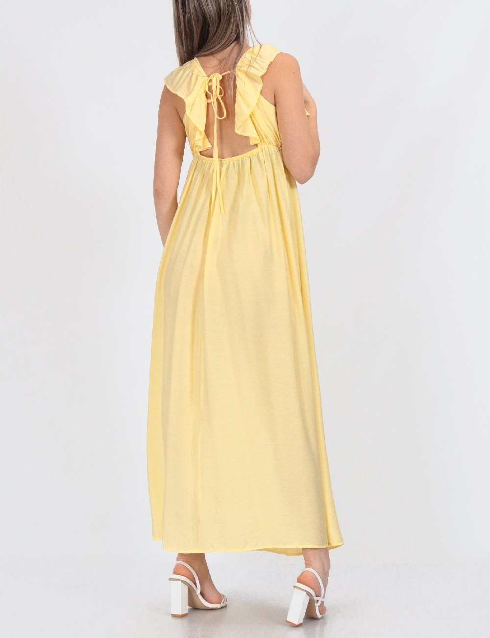 Rochie lunga Vero Moda, galben - 1 | YEO